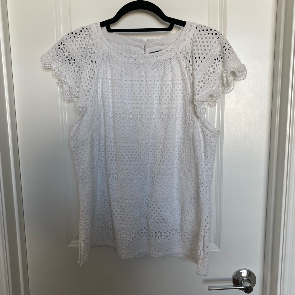 White Lauren Ralph Lauren shirt I. Size L.